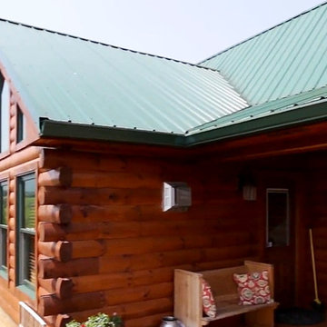 Rustic - Energy Efficient - Mountain Cabin