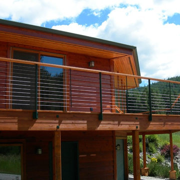 Rustic Modern Deck