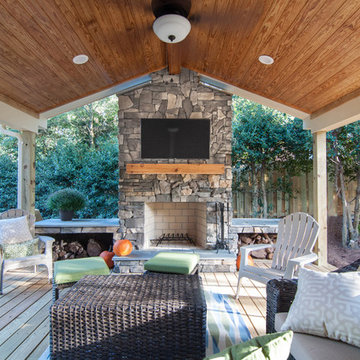 Rustic Outdoor Living Spaces