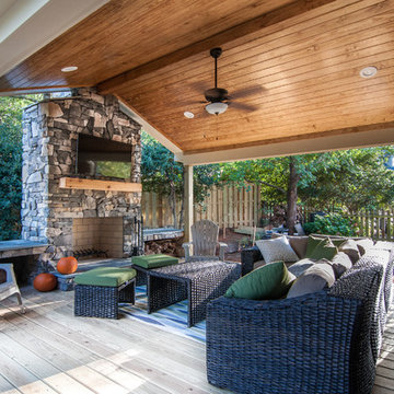 Rustic Outdoor Living Spaces