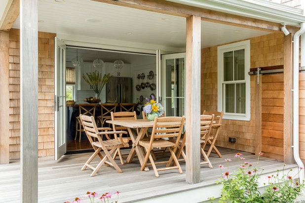 Beach Style Deck by LDa Architecture & Interiors