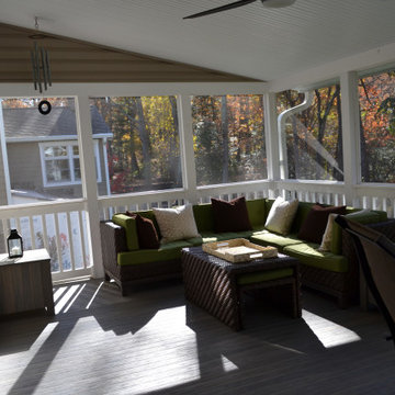 Screen Porch, Deck and Storage