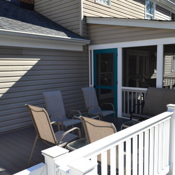 Screen Porch, Deck and Storage