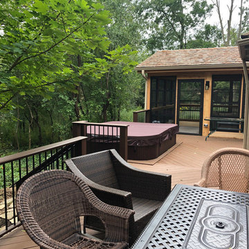 Screen Porch with TimberTech Deck in Gurnee, IL