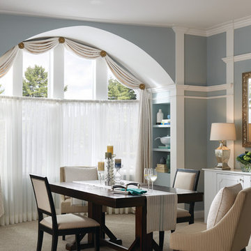 Sheer Drapes for the Dining Room