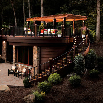 Shenandoah Trex Pergola and Deck