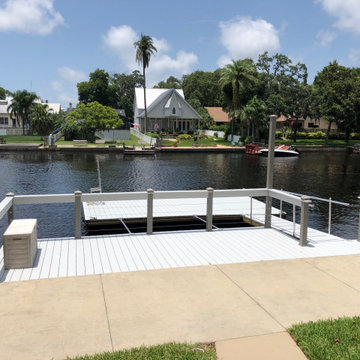 Small Dock with Rails & Floating Dock