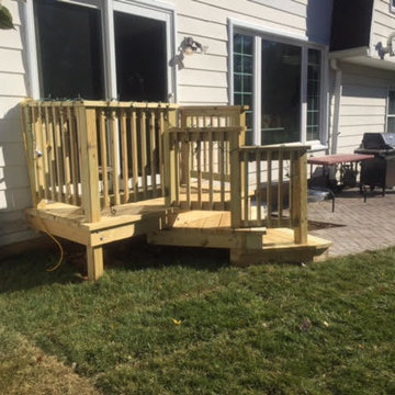 Small Patio Deck & Stairs