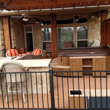 South Austin, TX, Deck and Pergola Outdoor Oasis!