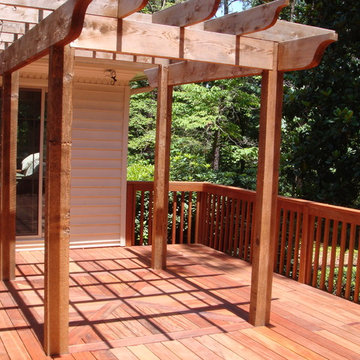 Southern Pines Deck, Pergula, & Fence