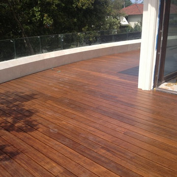 St Ives bamboo decking