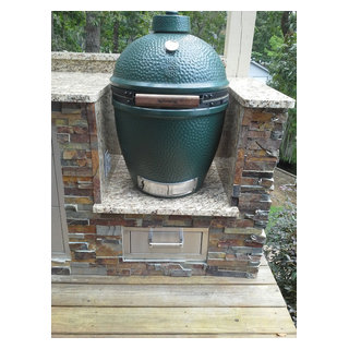 Stewart Outdoor Kitchen - Traditional - Deck - Other - by Lake Martin ...