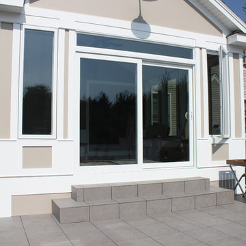 Sunroom with Tile deck