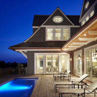 Inspiration for a coastal deck remodel in Charleston