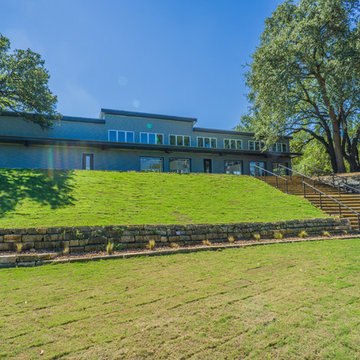 The Grove Round Rock Deck (TimberTech)