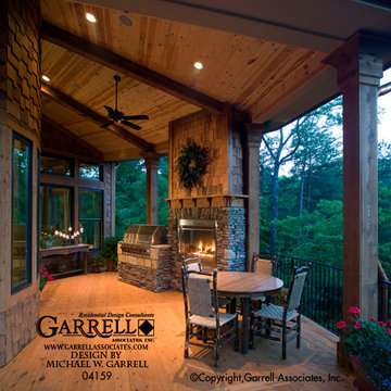 The Tranquility House Plan 04155, Covered Deck