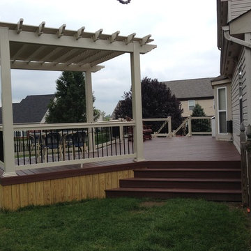 Three's a charm with this Miamisburg, OH, outdoor living combination!