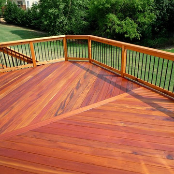 Tigerwood deck