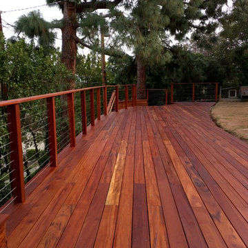 Tigerwood Hillside Deck, Pasadena