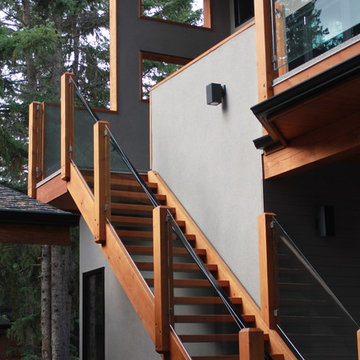 Timber Patio Stair