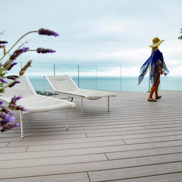 TimberTech AZEK Harvest Collection Decking in Slate Gray