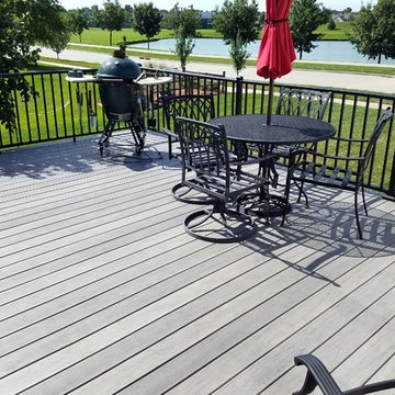 Timbertech Deck with 2 Outdoor Living Areas