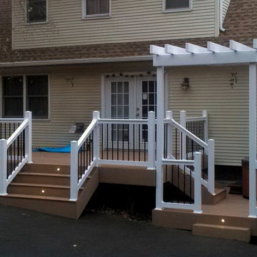TimberTech multi-level with Pergola