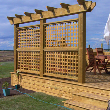 Treated Deck Beaumont Alberta