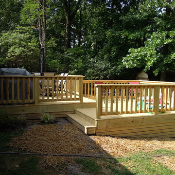 Treated Lumber Deck w/Skirting, West Chester, OH area