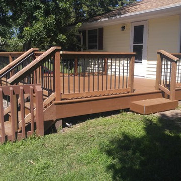 Trex Select Saddle color deck in Bloomington MN
