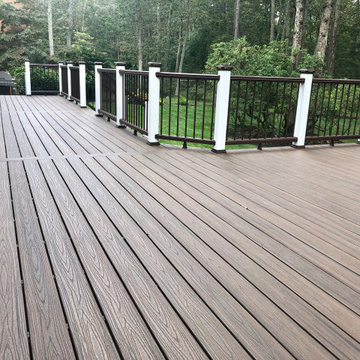 Trex Spiced Rum with Trex Transcend railing