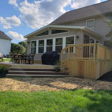 Uniontown, OH, Combination Deck and 3-Season Room
