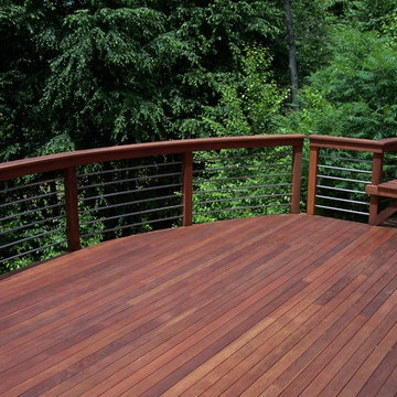 Unique curved deck