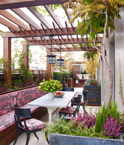 Contemporáneo Terraza y balcón by Gunn Landscape Architecture