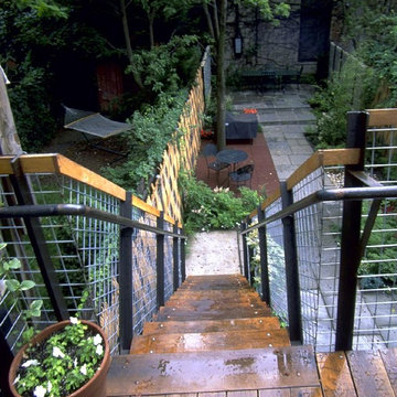 Urban deck and garden