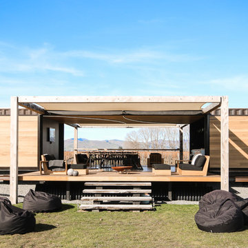 Vineyard Container Dining Pavilion