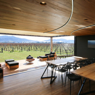Vineyard Container Dining Pavilion