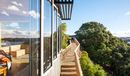 Visite Privée : Une maison avec vue sur une île néo-zélandaise