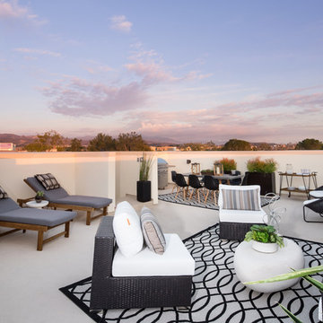 Warmington Residential: Opus at Beacon Park - Plan 1 Roof Deck