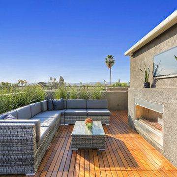 Warmington Residential: The Glen LA - Plan 3 Rooftop Deck