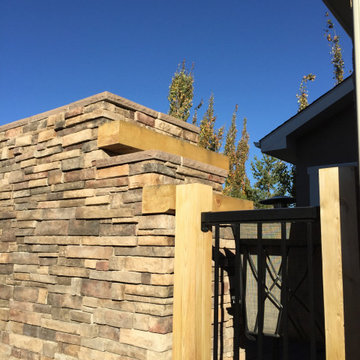 Wentworth Outdoor Fireplace & Deck