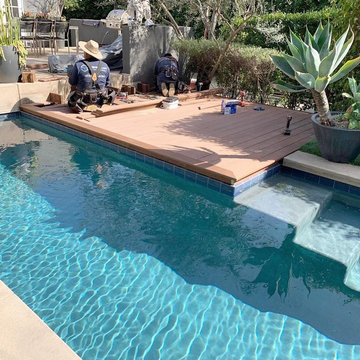 West Hollywood Azek Pool Deck