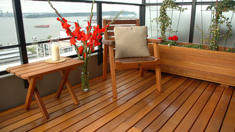 Western Red Cedar condo deck