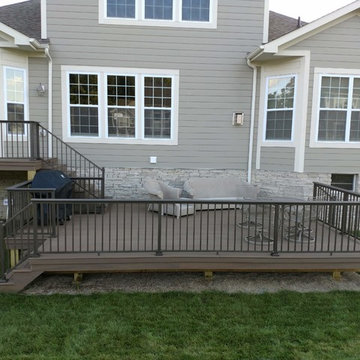 Westerville, OH, Multi-Level Deck