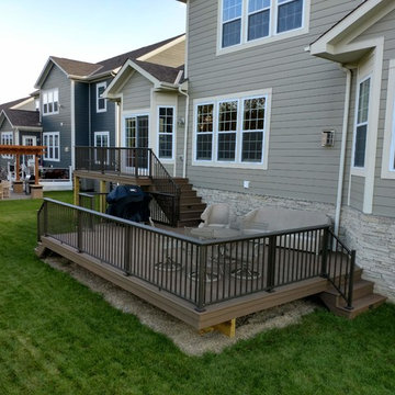 Westerville, OH, Multi-Level Deck