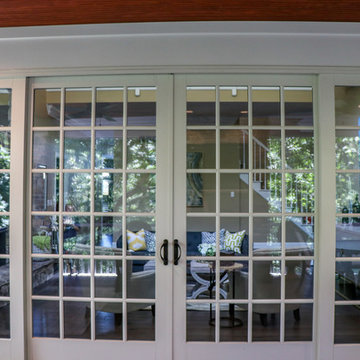 Wildwood Outdoor Screen Room with Fireplace