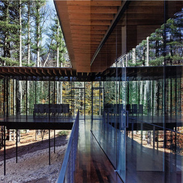Wood and Glass House