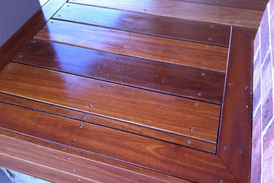Worked with my favorite decking timber-Spotted Gum