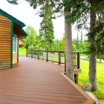 Wrap Around Diagonal Trex Deck