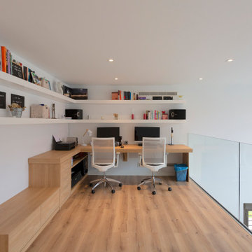 Dúplex con salón a doble altura